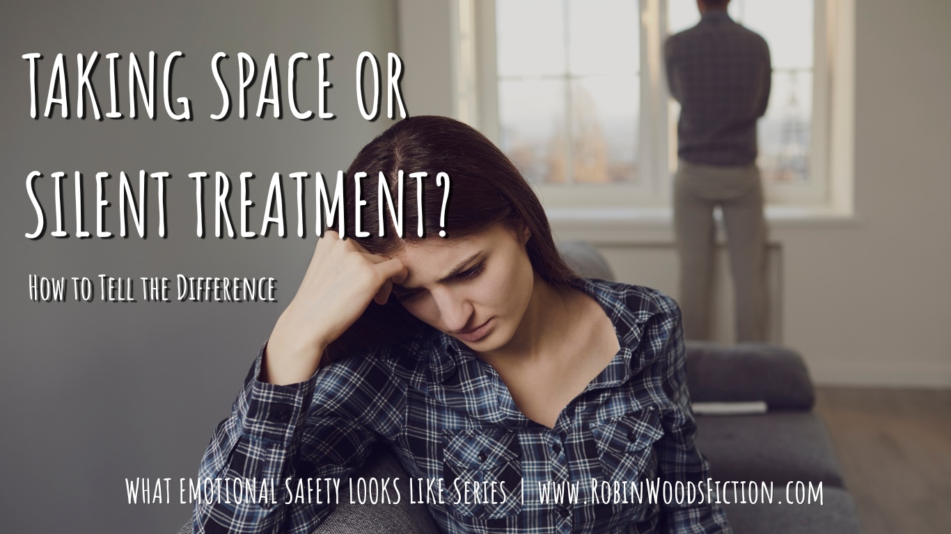 Taking space or giving the silent treatment: how to tell the difference